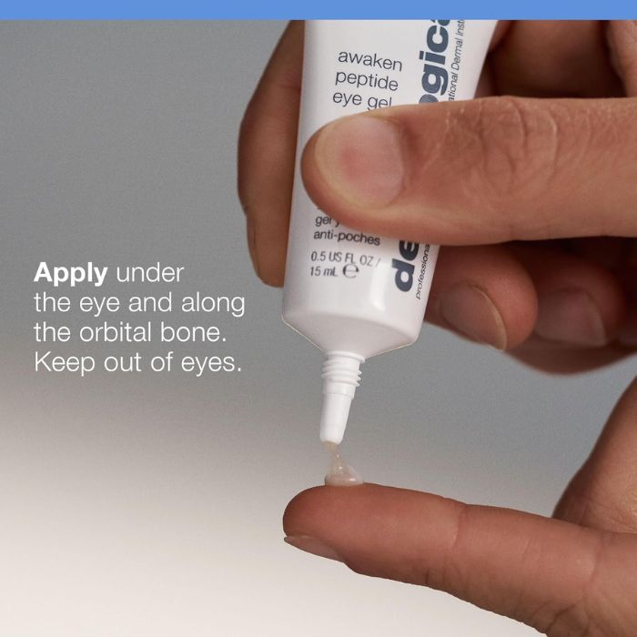 Dermalogica Awaken Peptide Depuffing Eye Gel, Firms, Hydrates and Reduces Puffiness, 15ml