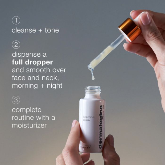 Dermalogica Biolumin-C Brightening Vitamin C Serum to Firm, Exfoliate and Reduce Wrinkles, 30ml