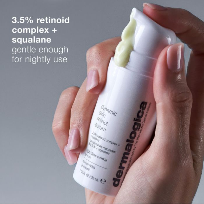 Dermalogica Dynamic Skin Retinol Serum, Anti-Aging, Smooths Texture and Evens Skin Tone, 30ml