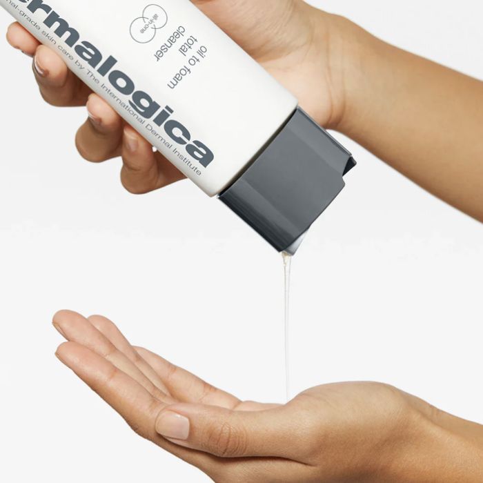 Dermalogica Oil-to-Foam Total Cleanser, Makeup Remover, Hydrating and Softening Face Wash, 250ml