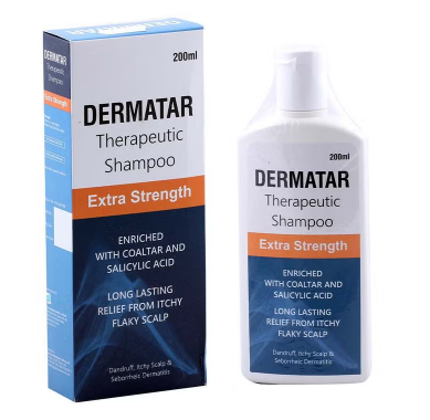 Dermatar Extra Strength Shampoo 200ml