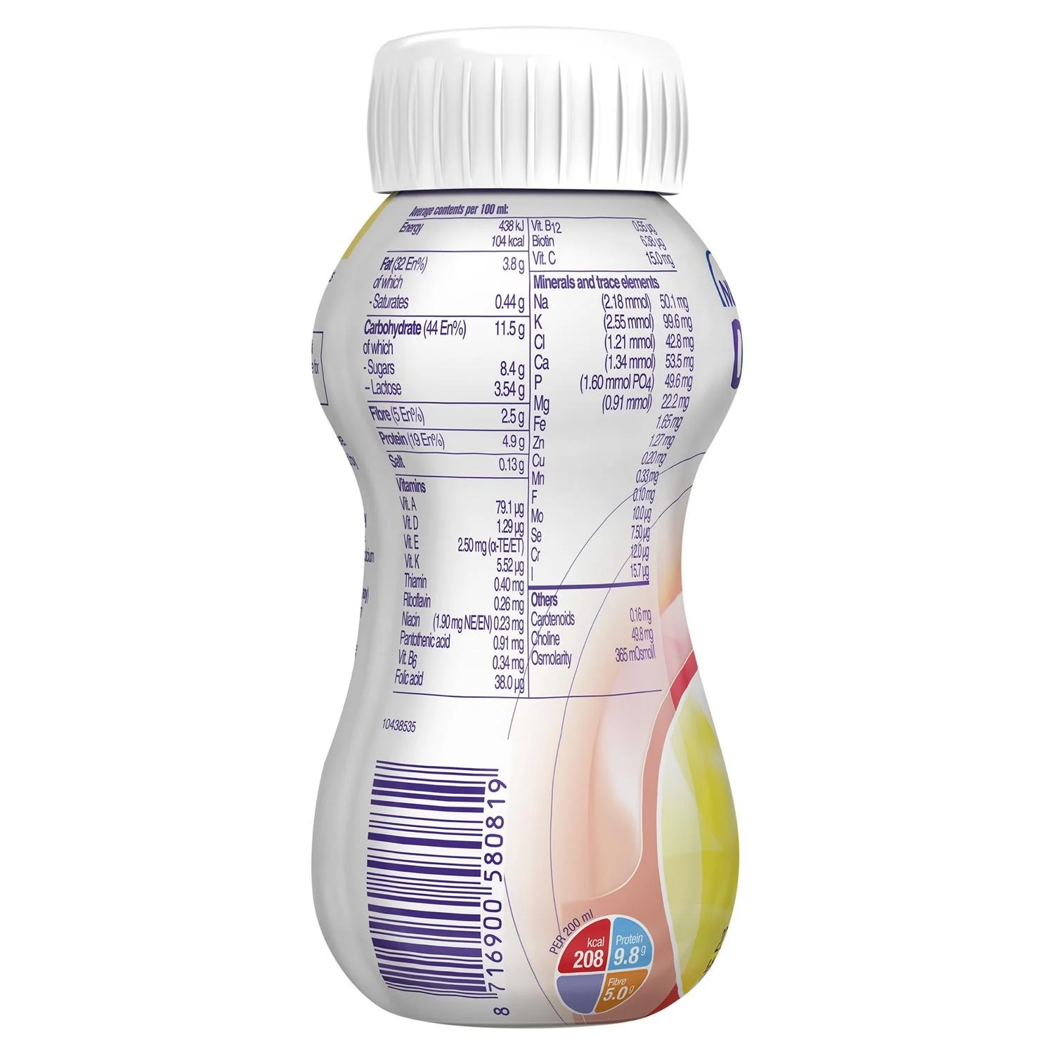 Diasip  Vanilla/Strawberry 200ml-  Assorted