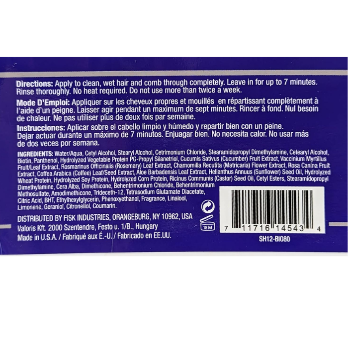 Difeel Biotin Pro-Growth Hair Mask 340g