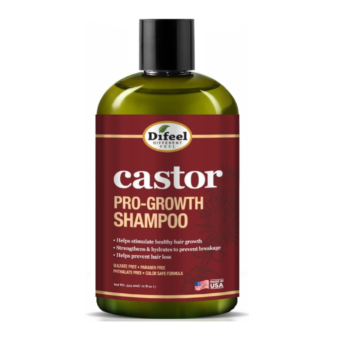 Difeel Castor Pro-Growth Shampoo 354.9ml