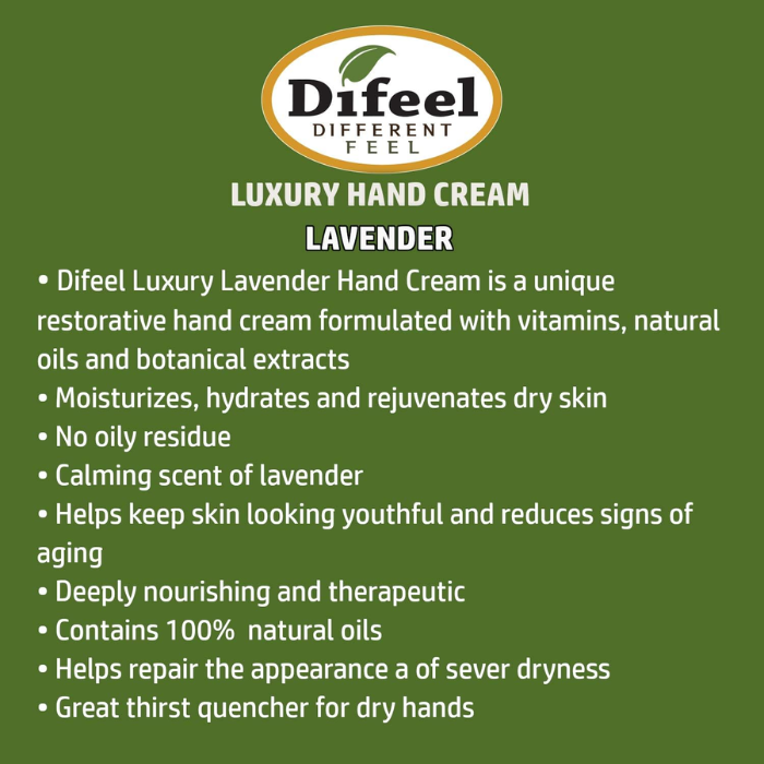 Difeel Hand Cream Lavender 40 g