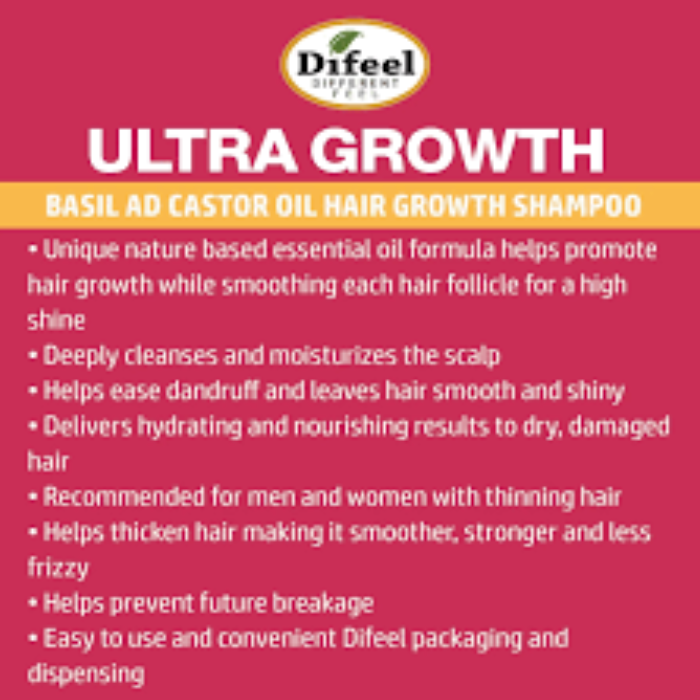Difeel Ultra Growth Pro-Growth Shampoo 354.9 ml