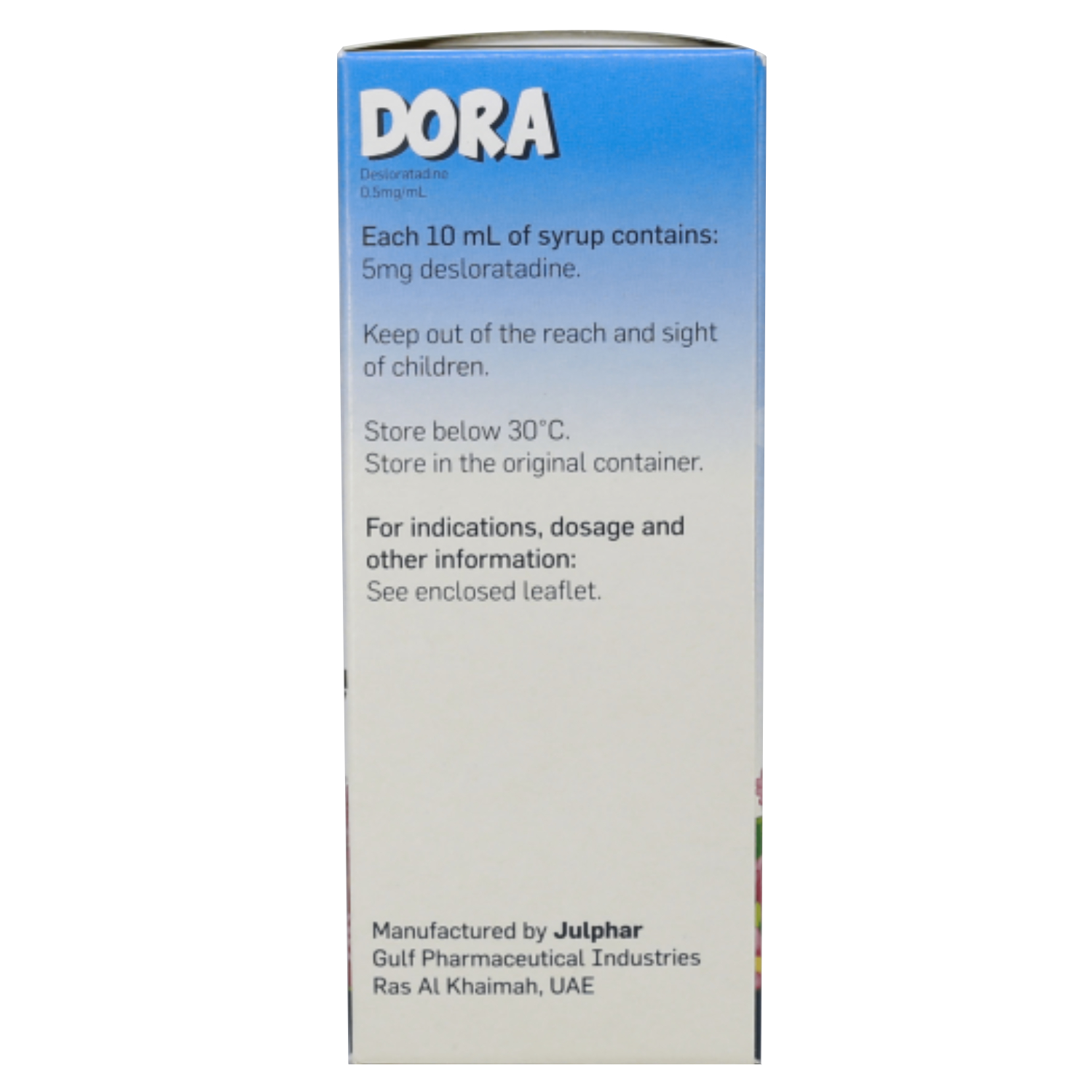 Dora 0.5mg/ml Syrup 150ml