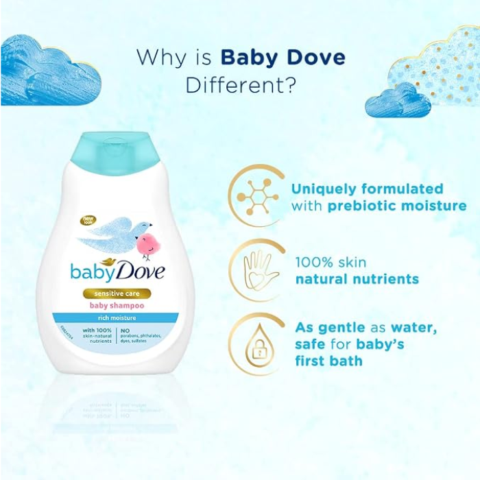 Dove Baby Rich Moisture Shampoo 200ml