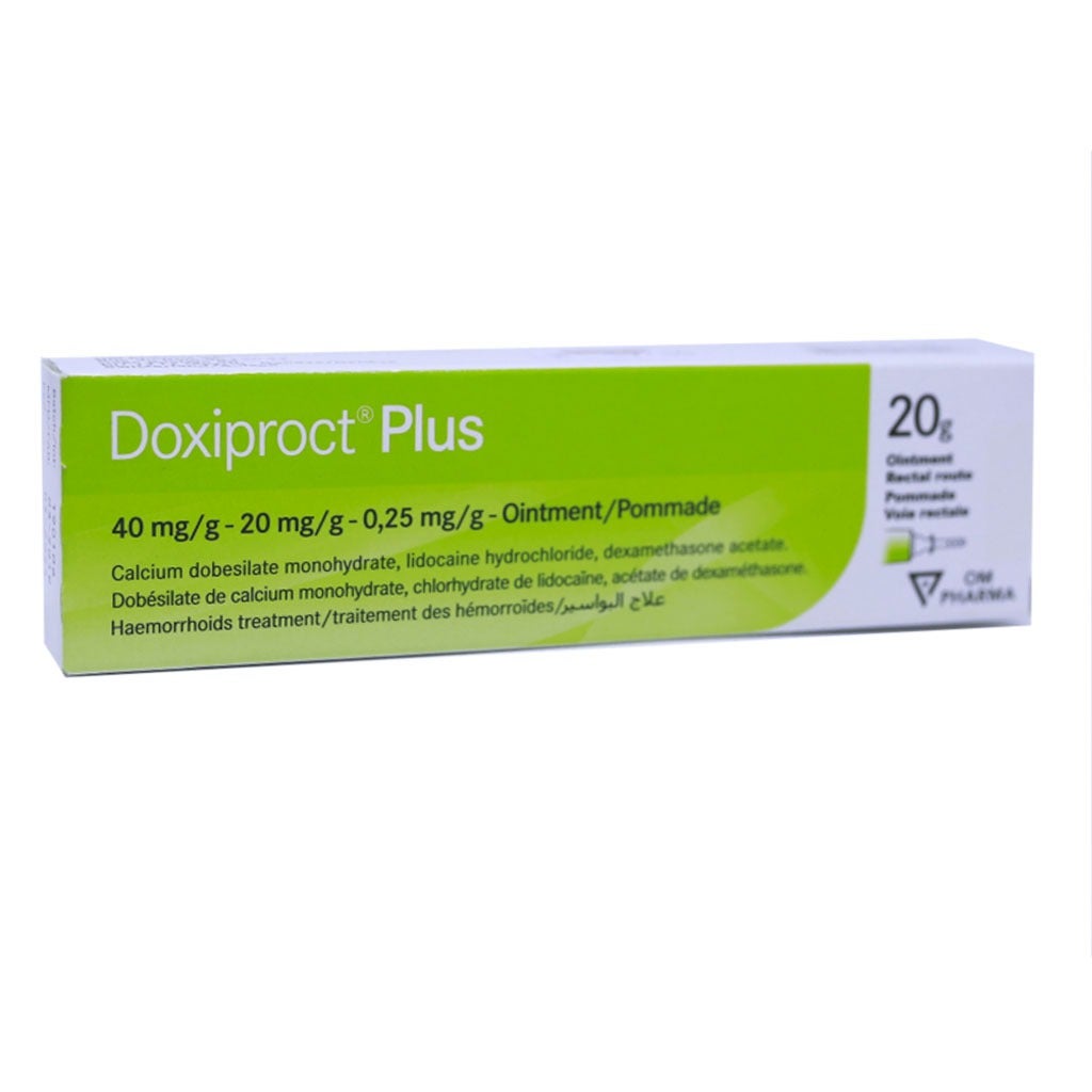 DOXIPROCT PLUS OINTMENT 20G TUBE