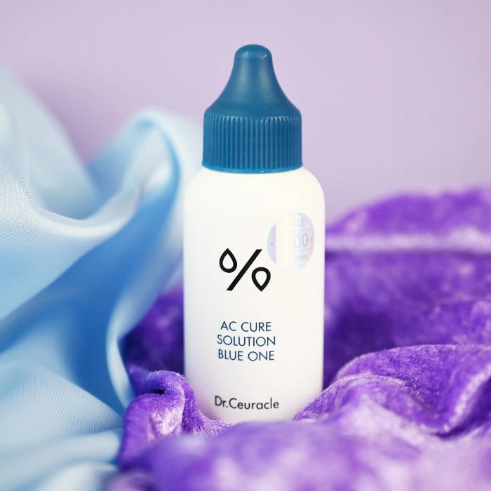 Dr. Ceuracle AC Cure Solution Blue One, Salicylic Acid Spot Treatment for Acne and Blemishes, 50ml