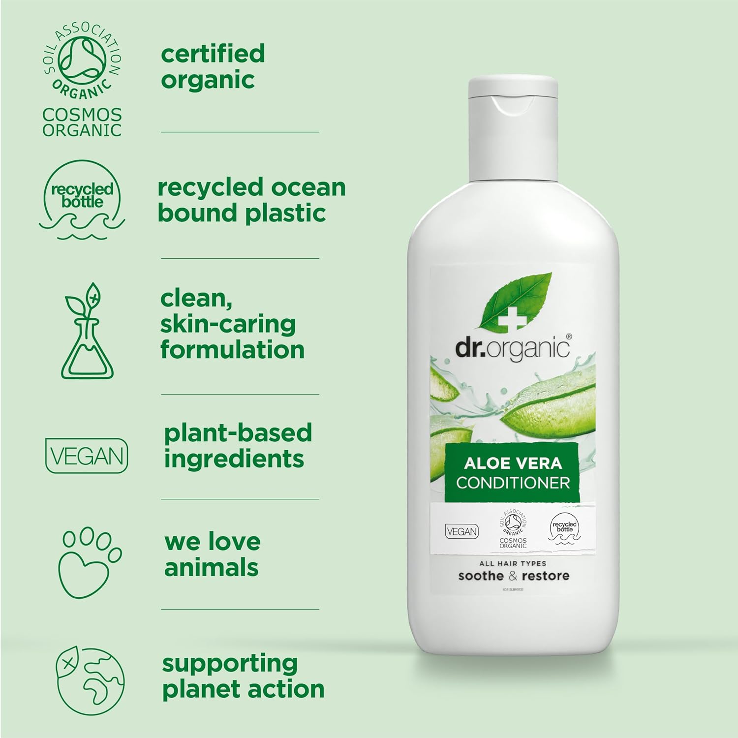 Dr.Organic Aloe Vera Conditionr-265ml