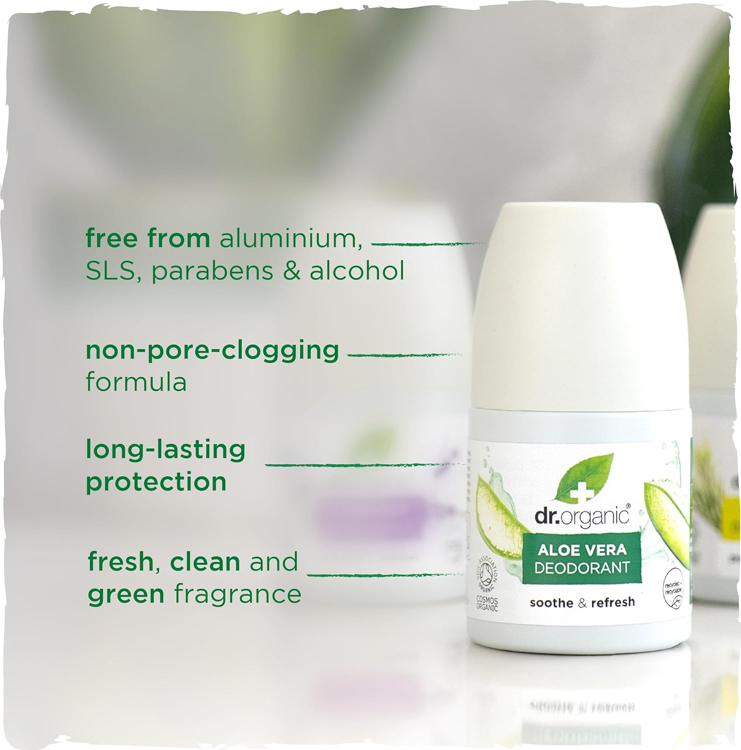 Dr. Organic Aloe Vera Deodorant 50ml
