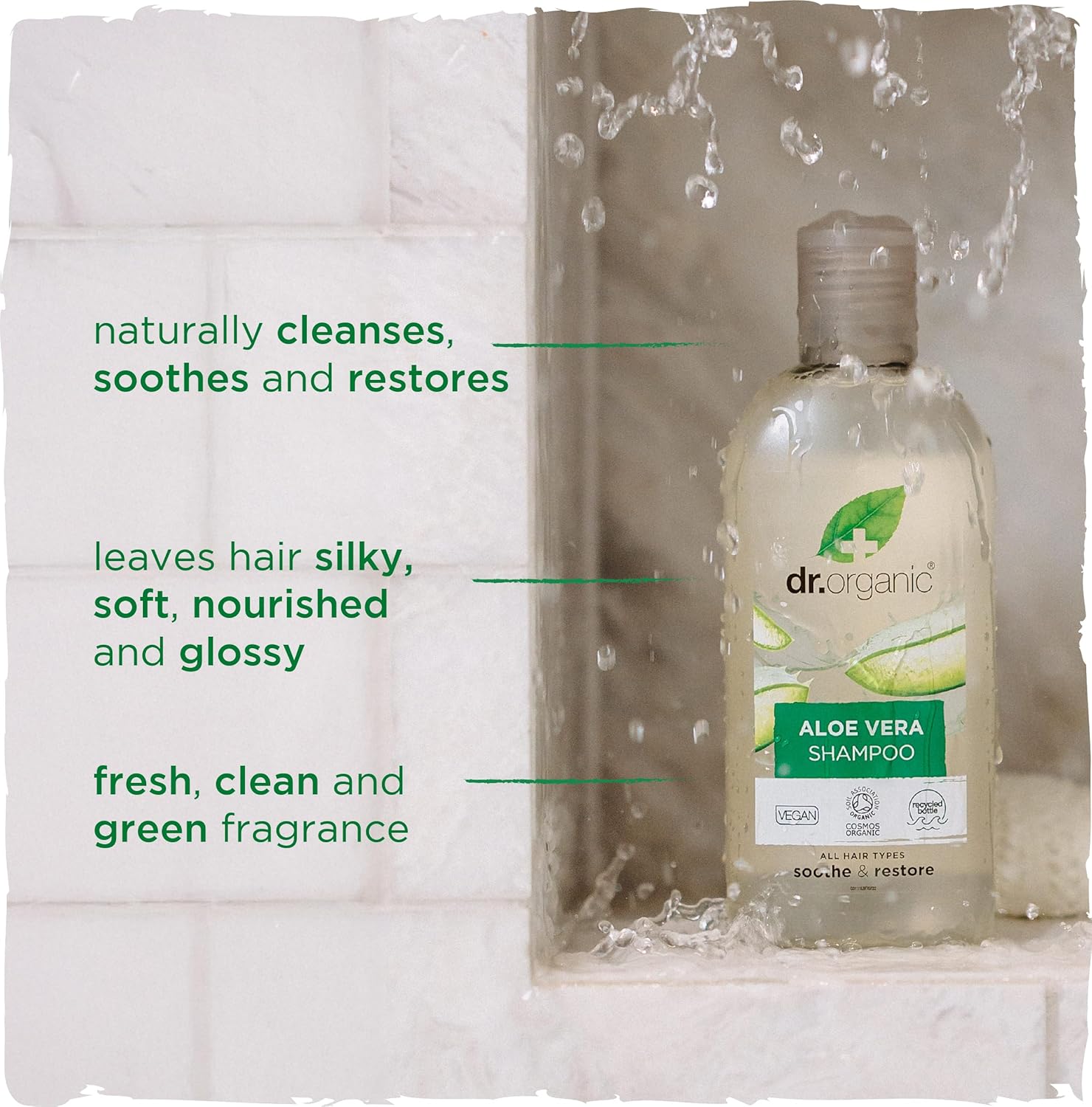 Dr.Organic Aloe Vera Shampoo-265ml