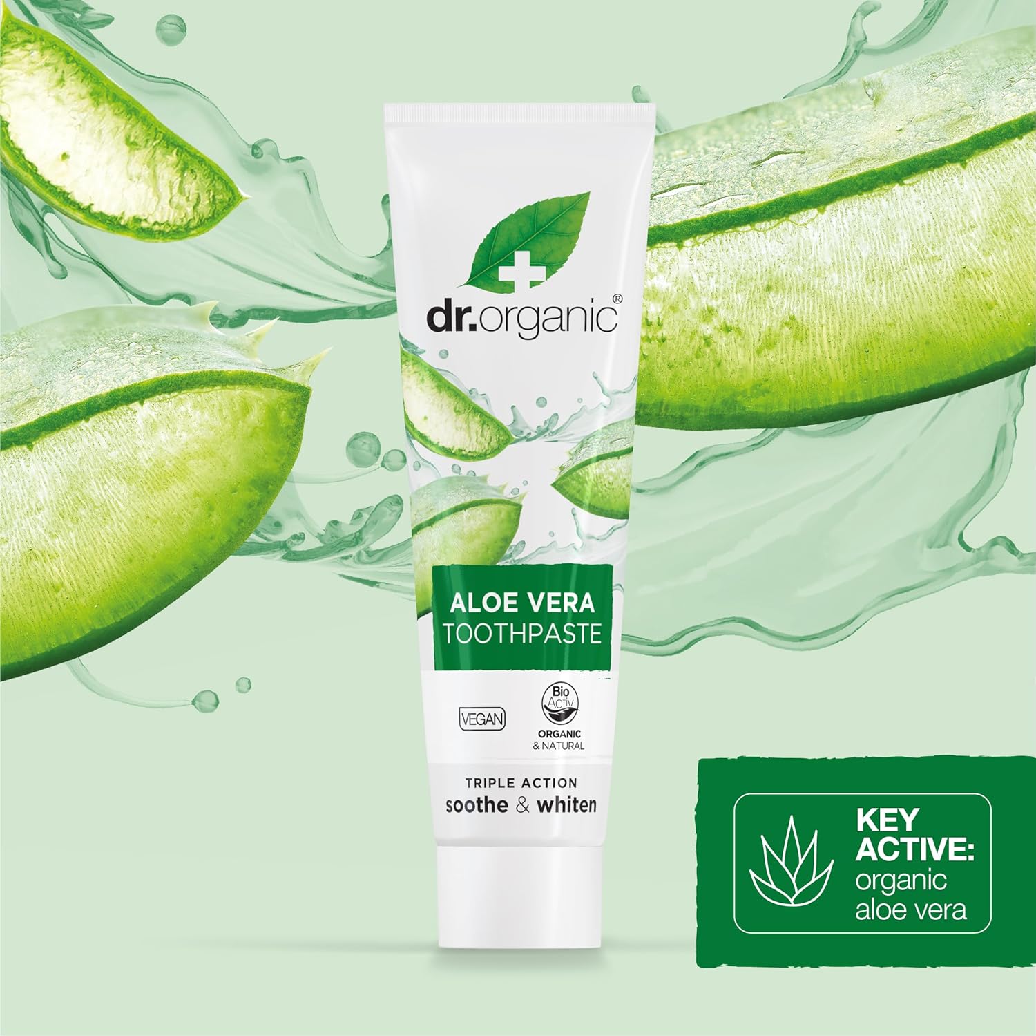 Dr.Organic Aloe Vera Toothpaste 100ml
