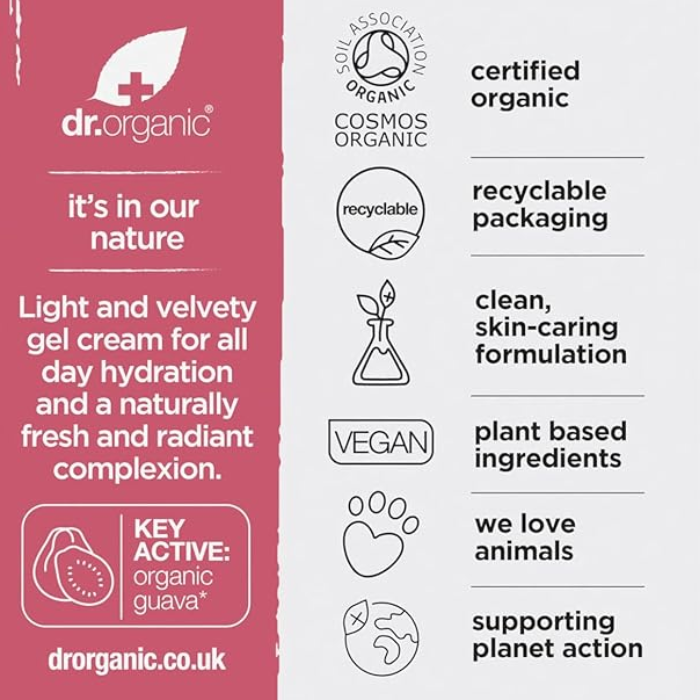 Dr Organic Guava Vitamin C Cream 50ml