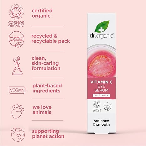 Dr Organic Guava Vitamin C Eye Serum 15ml