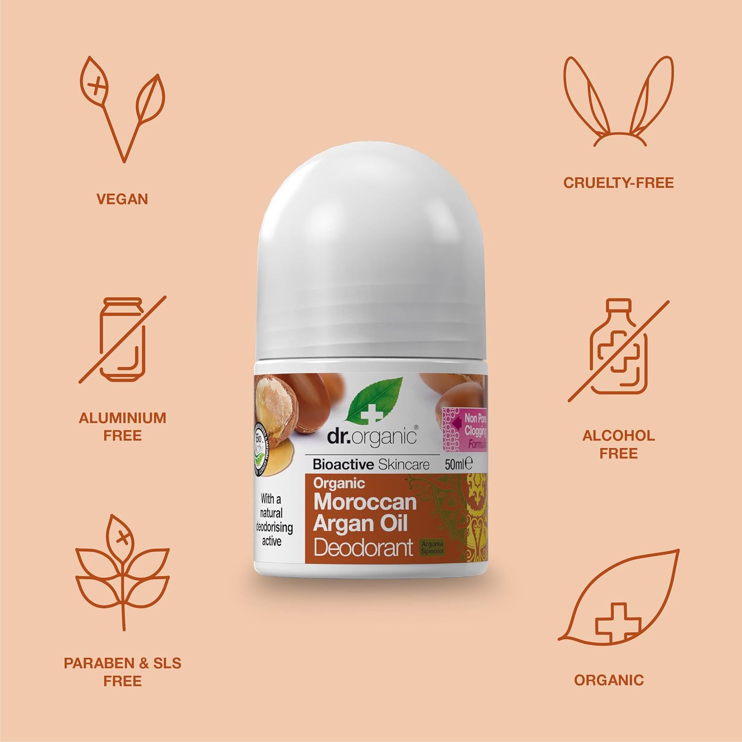 Dr. Organic Manuka Deodorant 50ml