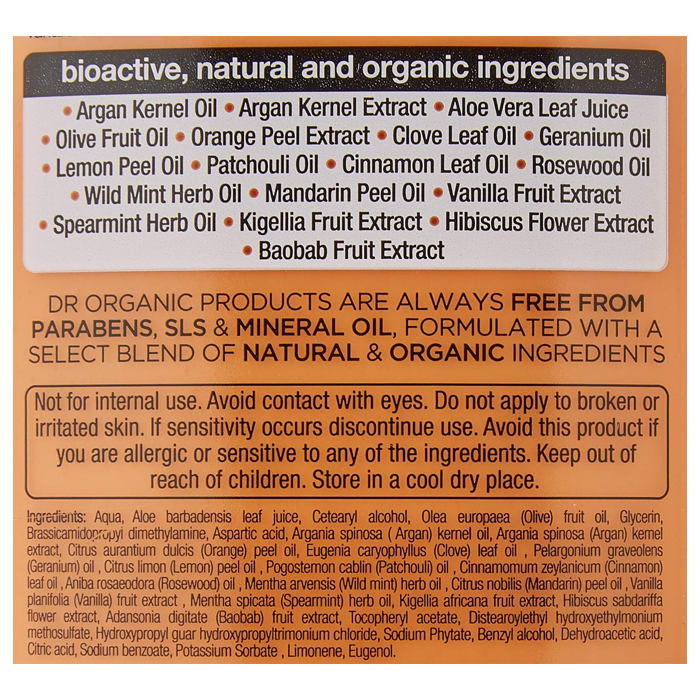 Dr.Organic Moroccan Argan Oil Conditioner 265ml