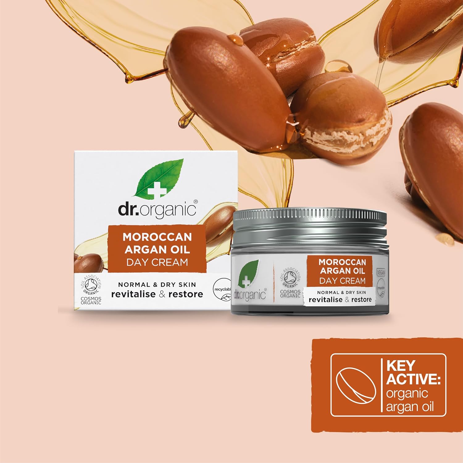 Dr. Organic Moroccan Argan Oil Day Cream 50ml