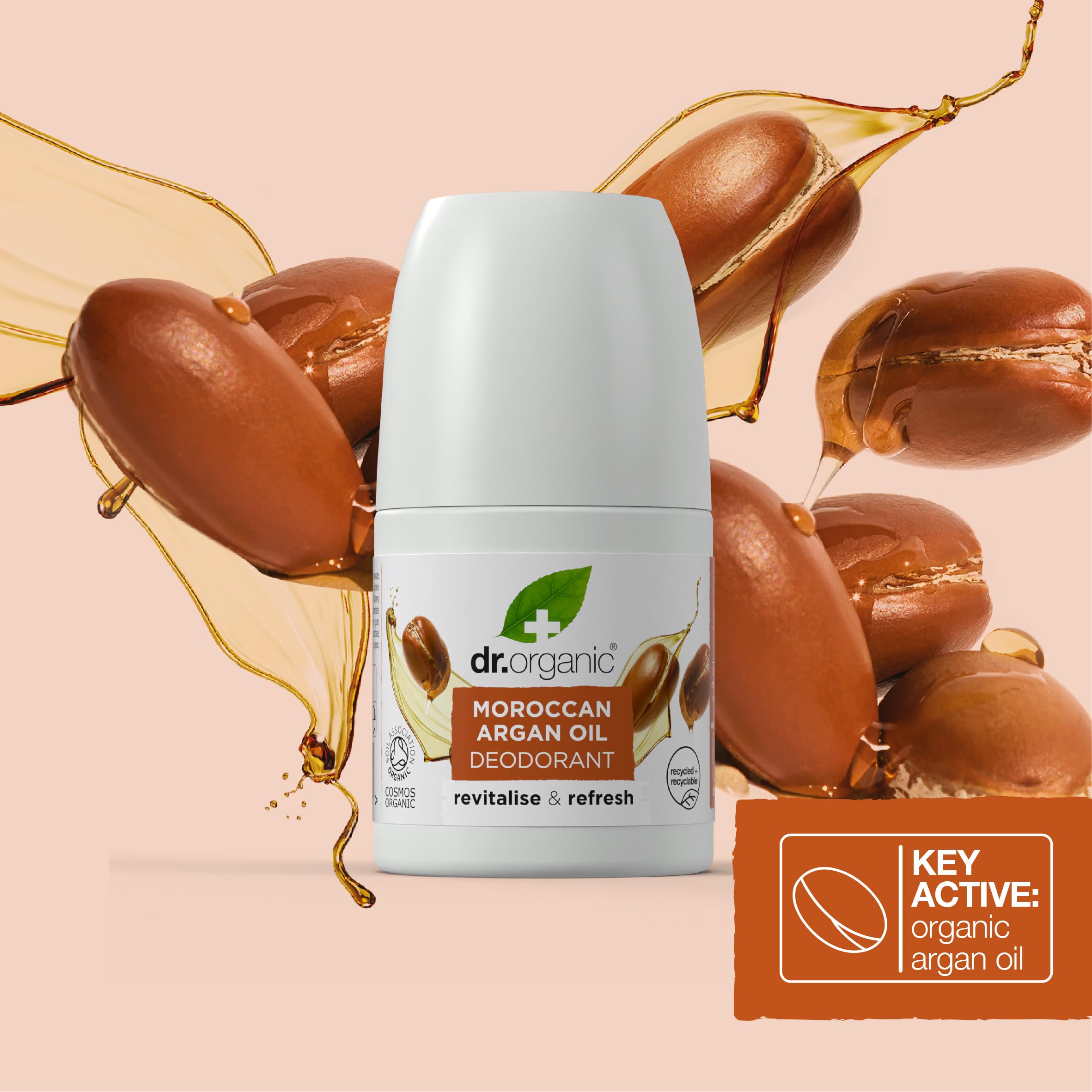 Dr. Organic Organic Moroccan Argan Oil Deodorant 50ml