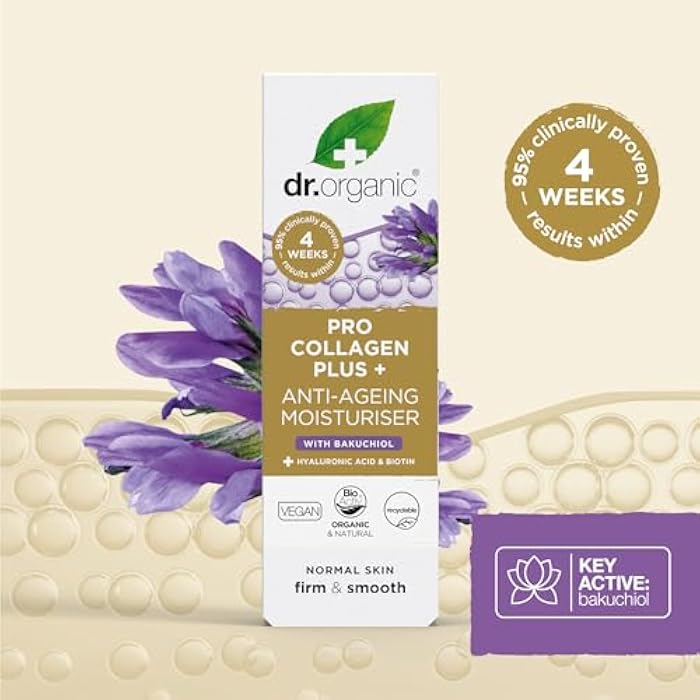 Dr Organic Pro Collagen Plus Bakuchiol Cream 50ml
