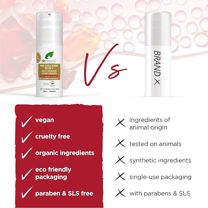 Dr Organic Pro Collagen Plus Dragons Blood Cream 50ml