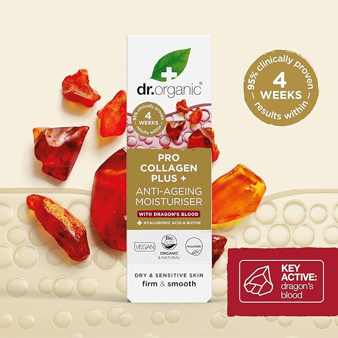 Dr Organic Pro Collagen Plus Dragons Blood Cream 50ml