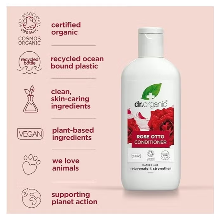 Dr. Organic Rose Otto Conditioner 265ml
