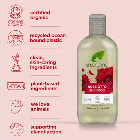 Dr. Organic Rose Shampoo 265ml