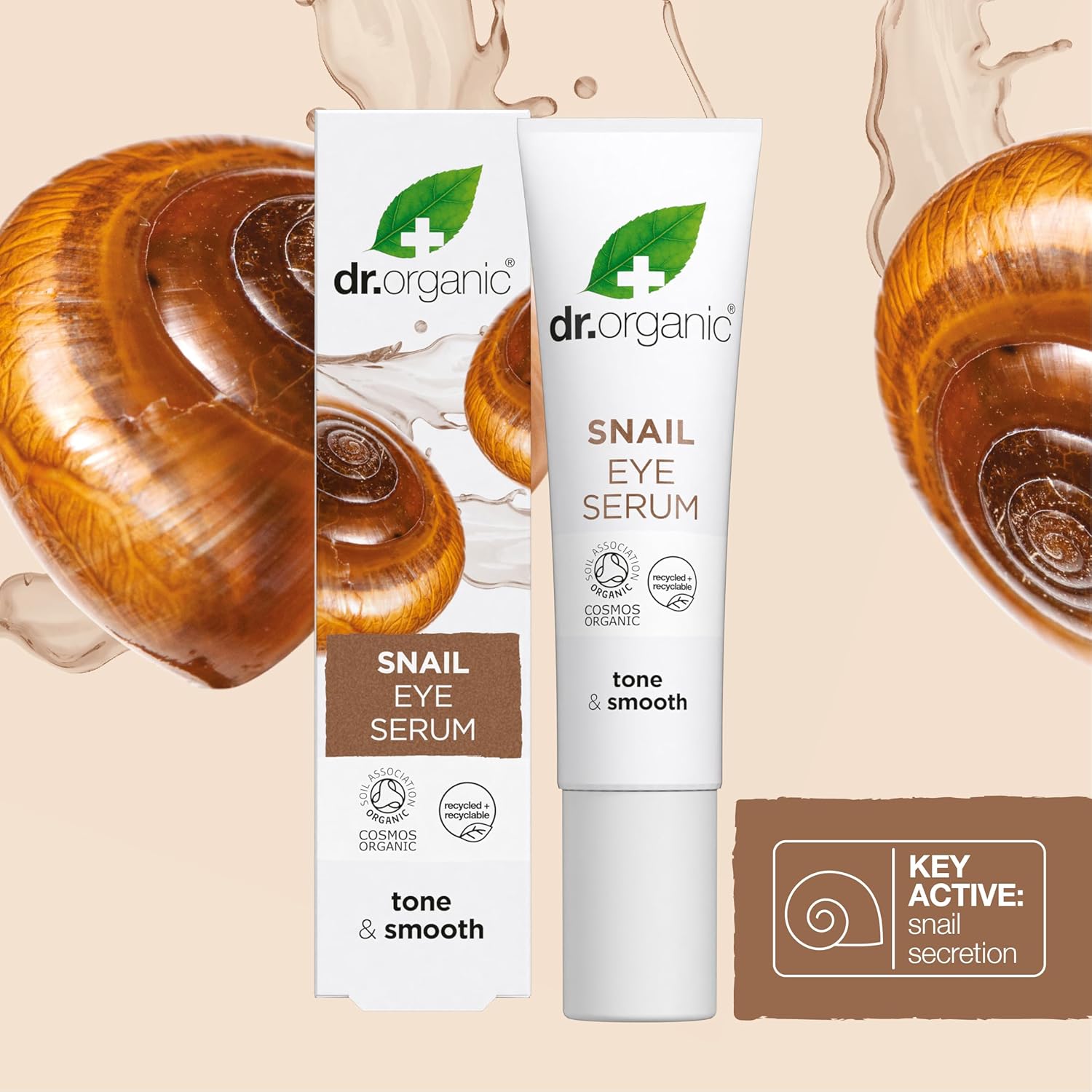 Dr.Organic Snail Gel Eye Serum 15ml