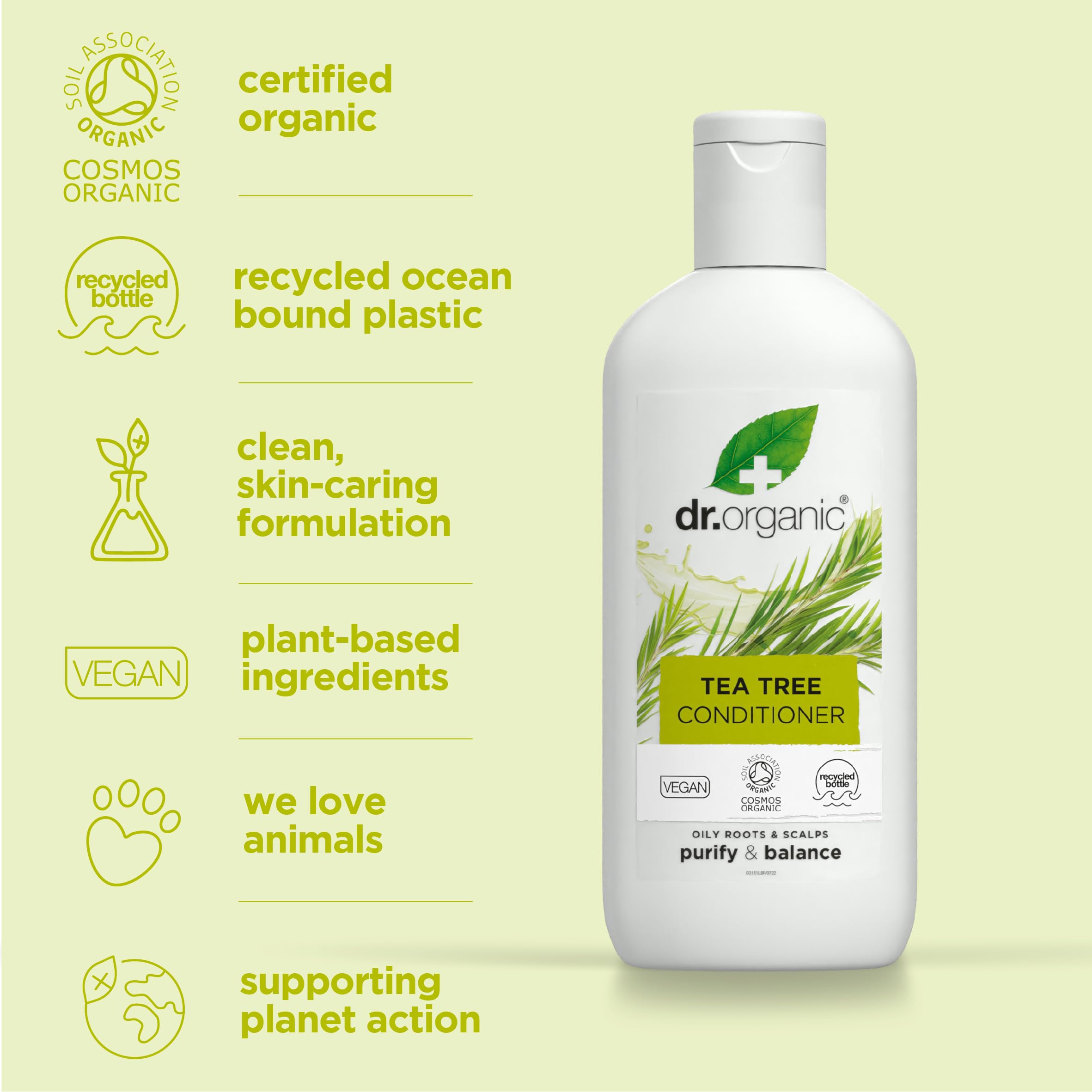 Dr.Organic Tea Tree Conditioner-265ml