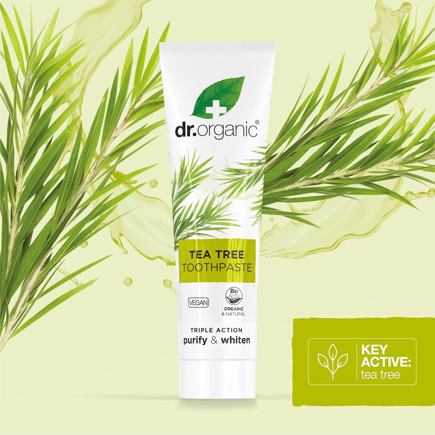 Dr. Organic Tea Tree Toothpaste 100ml