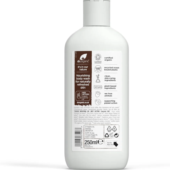 Dr.Organic Virgin coconut Body Wash -250ml