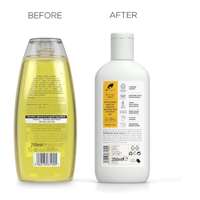 Dr.Organic Vitamin E Body Wash 250ml