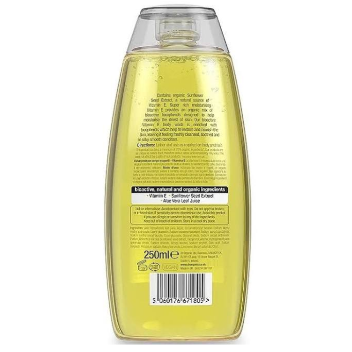 Dr.Organic Vitamin E Body Wash 250ml