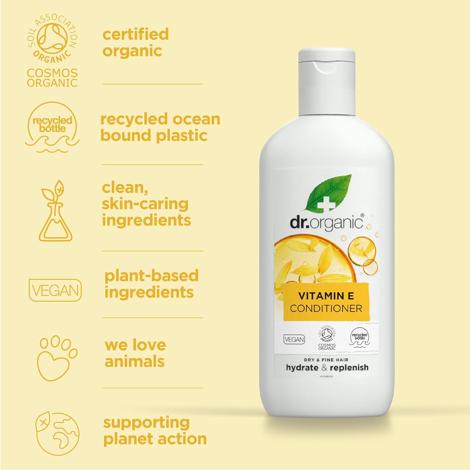 Dr. Organic Vitamin E Conditioner 265ml