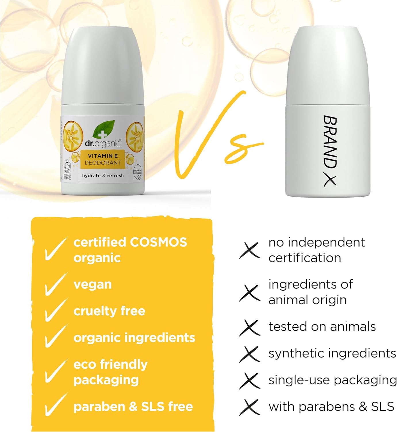 Dr.Organic Vitamin E Deodorant 50ml