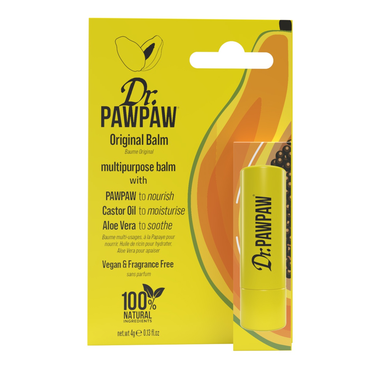 Dr PawPaw Twist Up Lip Balm Original 4g