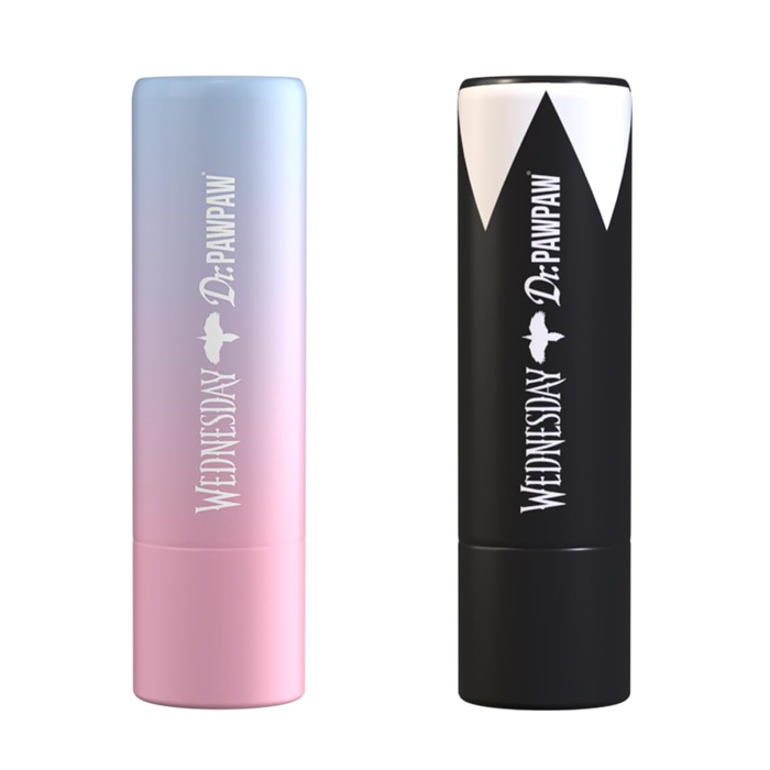 Dr. PawPaw Wednesday and Enid Duo Lip Balm Set with Soft Pink & Plum Tints