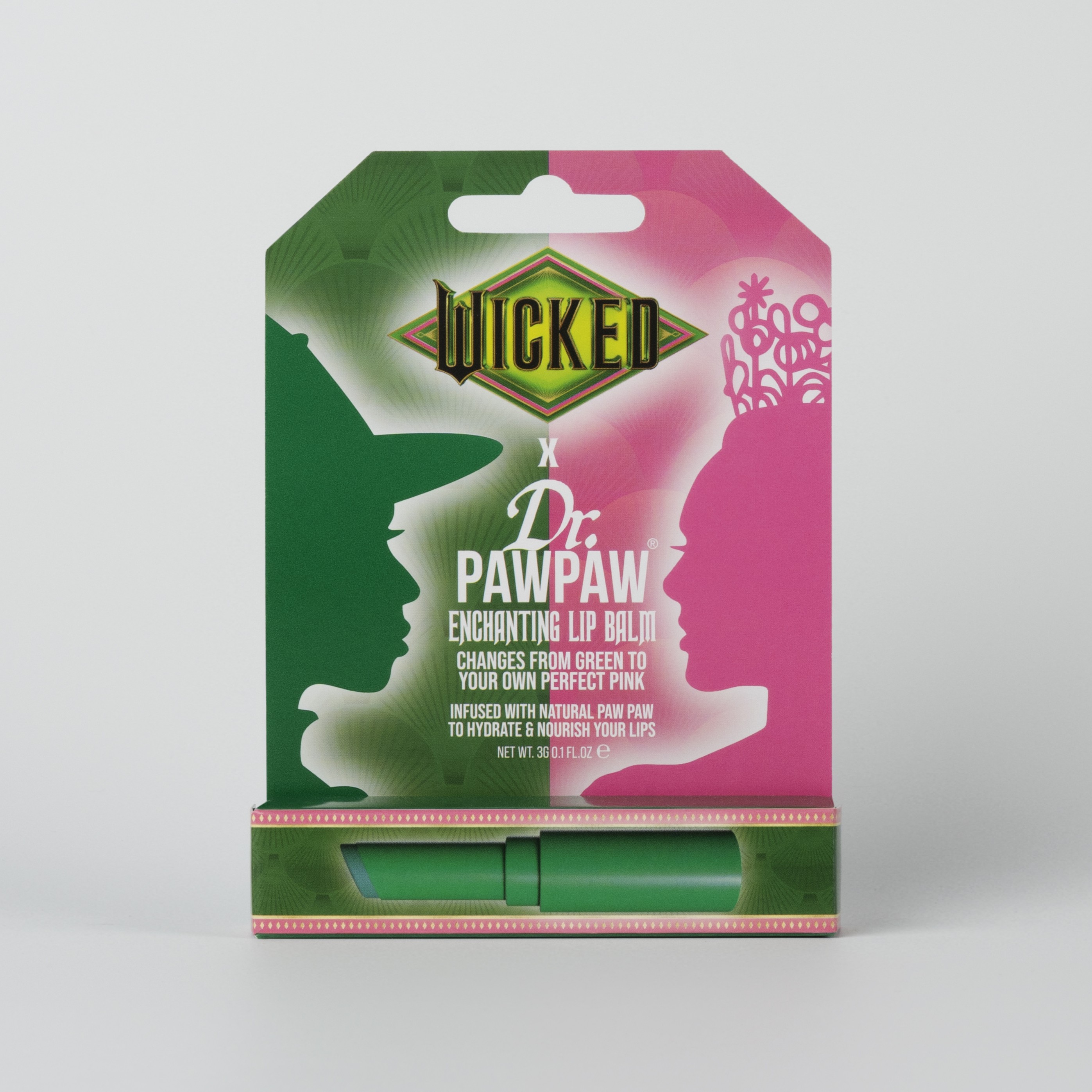 Dr. Pawpaw Wicked Enchanting Lip Balm, Colour-Changing, Moisturizing and Hydrating Treatment - 3g