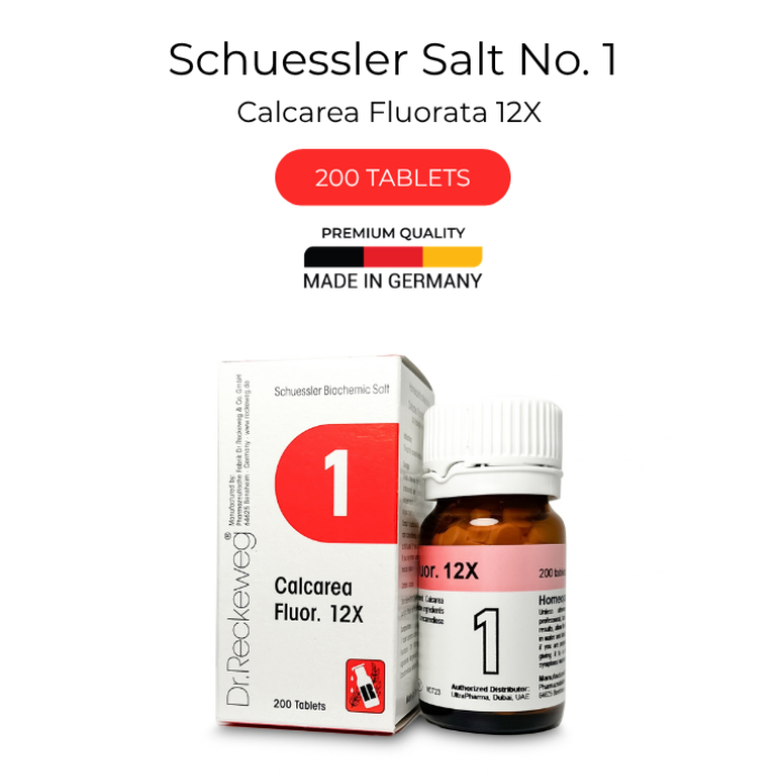 Dr Reckeweg 1 Calcarea Fluorata 12X Tab 200s