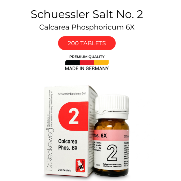 Dr Reckeweg 2 Calcarea Phosphoricum 6X Tab 200s