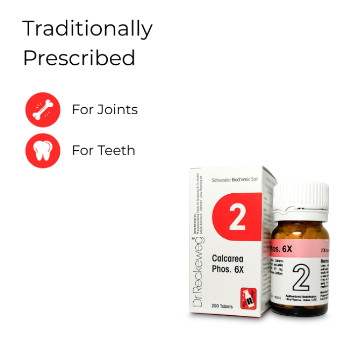 Dr Reckeweg 2 Calcarea Phosphoricum 6X Tab 200s
