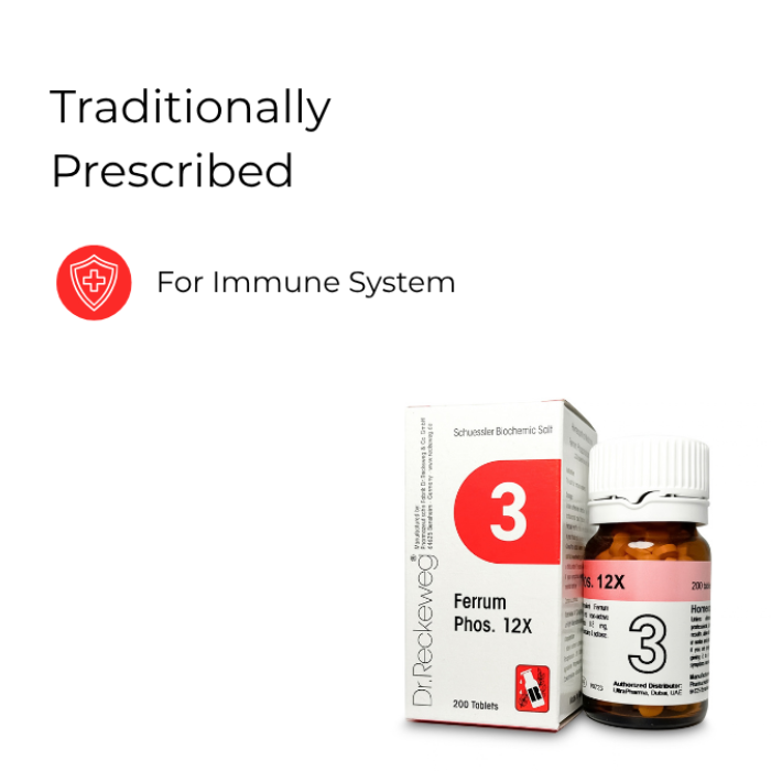 Dr Reckeweg 3 Ferrum Phosphoricum 12X Tab 200s
