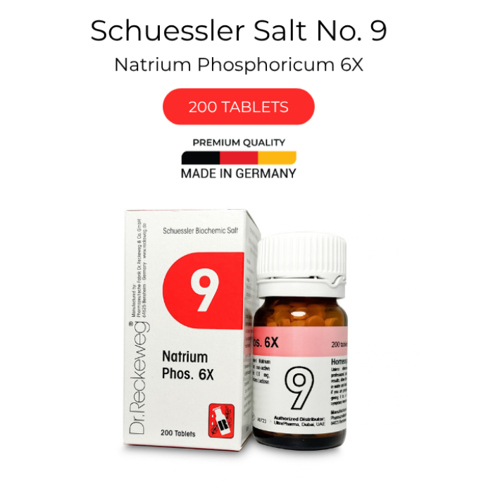 Dr Reckeweg 9 Natrium Phosphoricum 6X Tab 200s