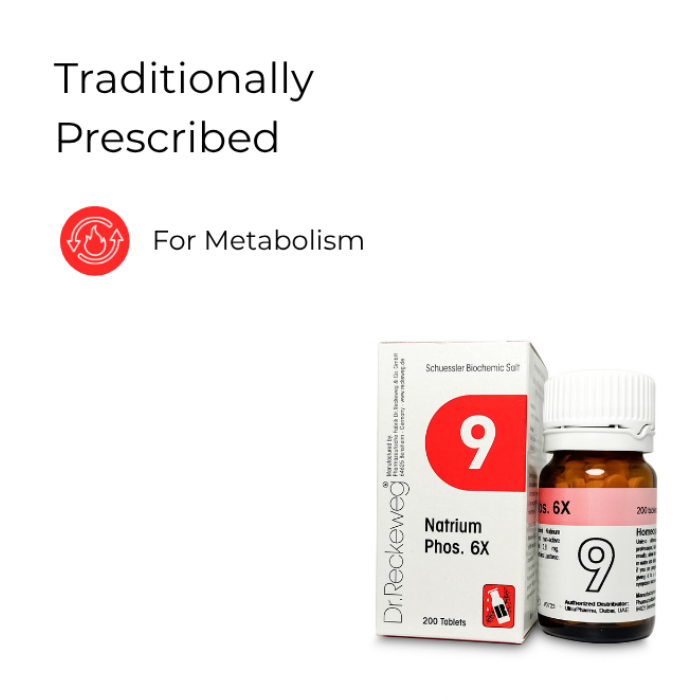 Dr Reckeweg 9 Natrium Phosphoricum 6X Tab 200s
