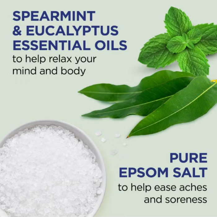 Dr Teal’s Relax & Relief Eucalyptus Pure Epsom Salt Soaking Solution 1.36kg