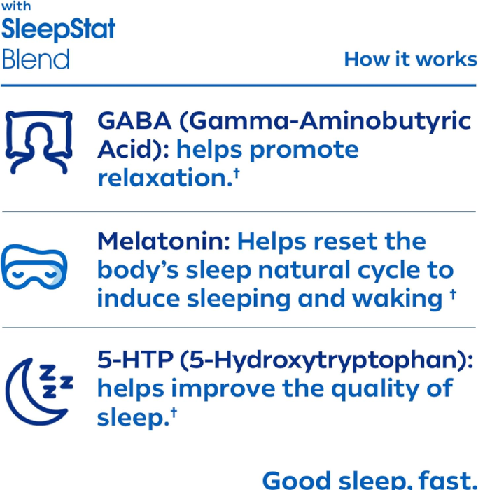 Dream Water Sleep Aid Shot Snoozeberry 74ml, Fast-Acting Supplement with GABA, Melatonin and 5-HTP - Pack of 12