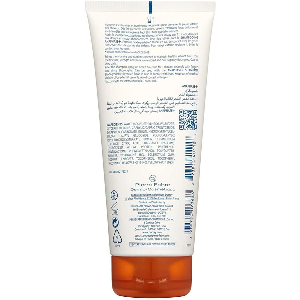 Ducray Anaphase Plus Hair Loss Conditioner 200ml