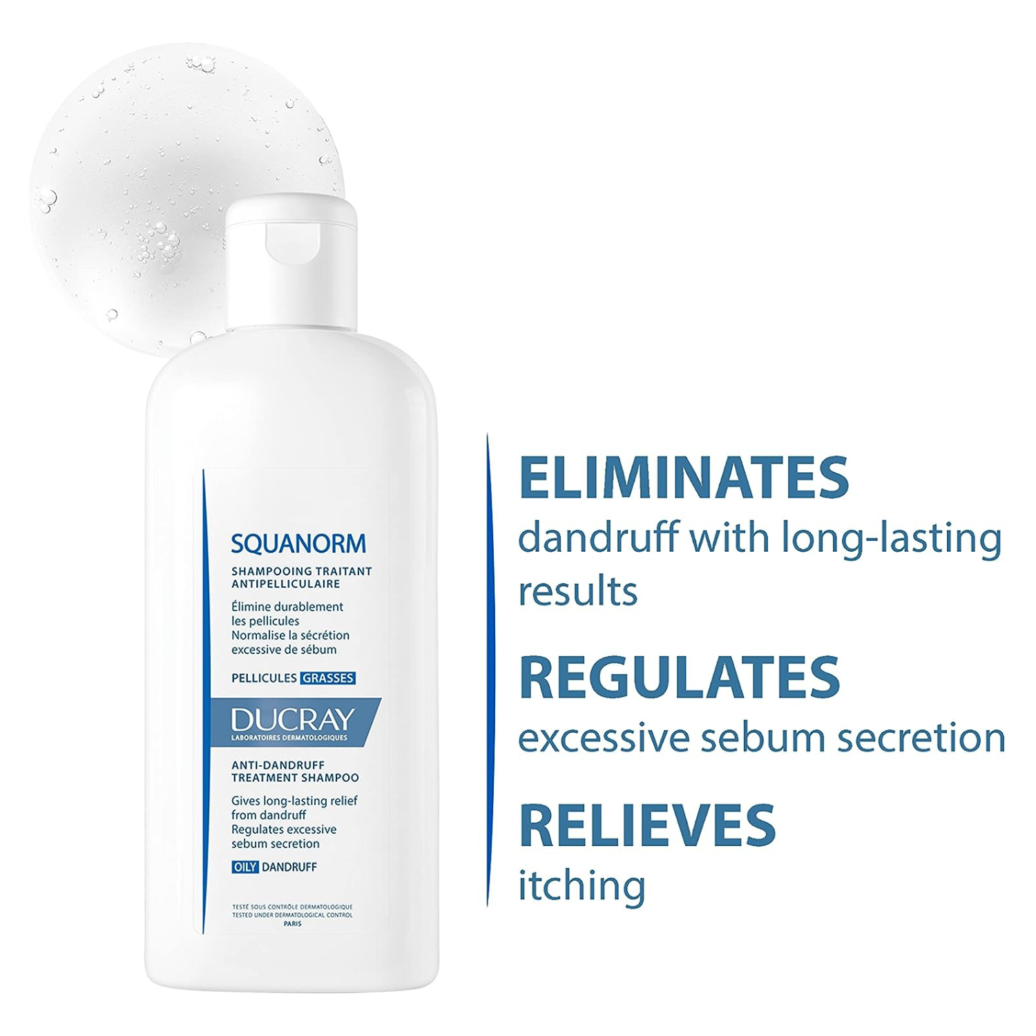 Ducray Squanorm Oily Dandruff Shampoo 200ml